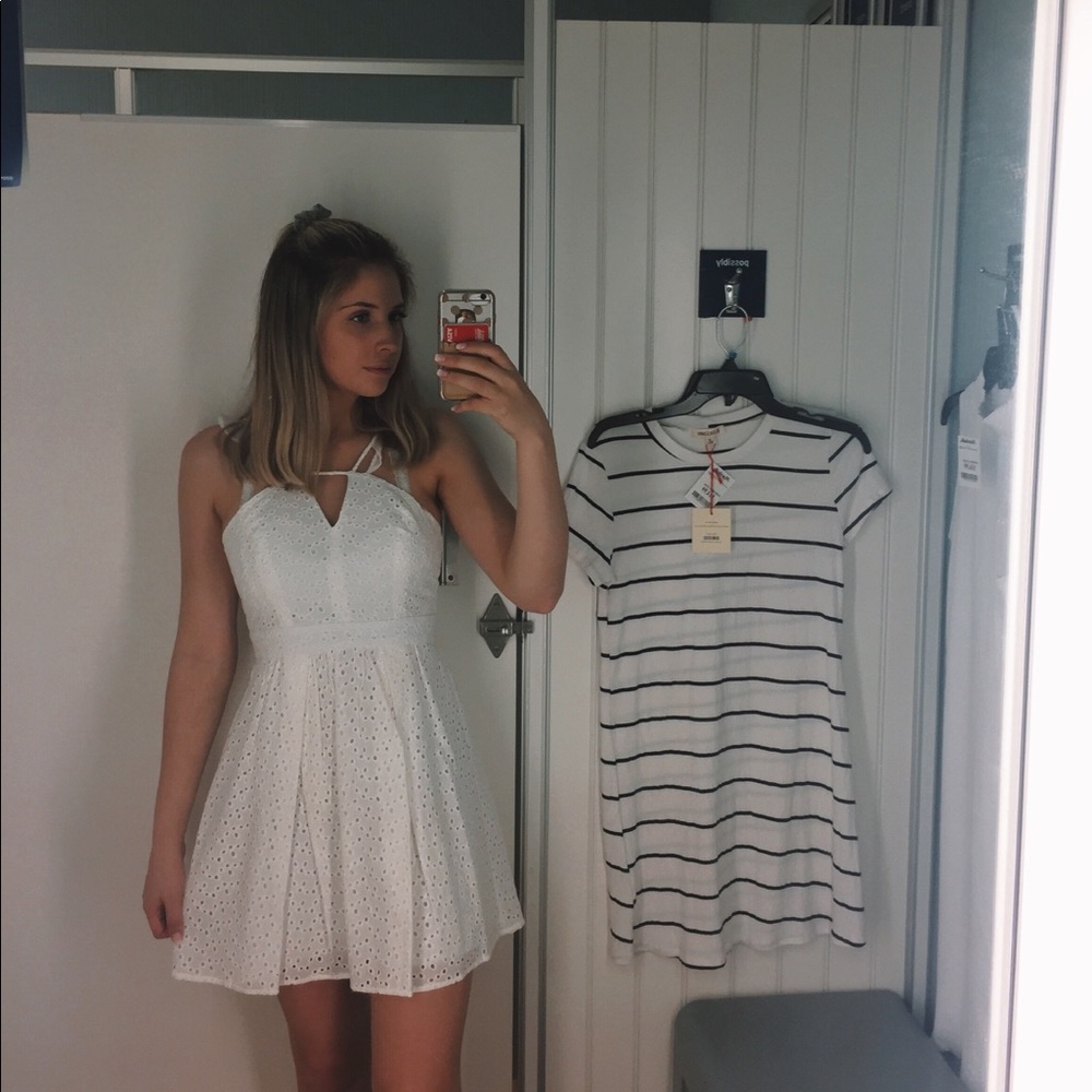 White dress